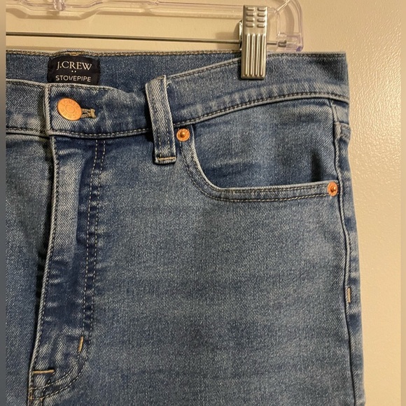J Crew Stovepipe Jean Blue Size 29 - Picture 7 of 14